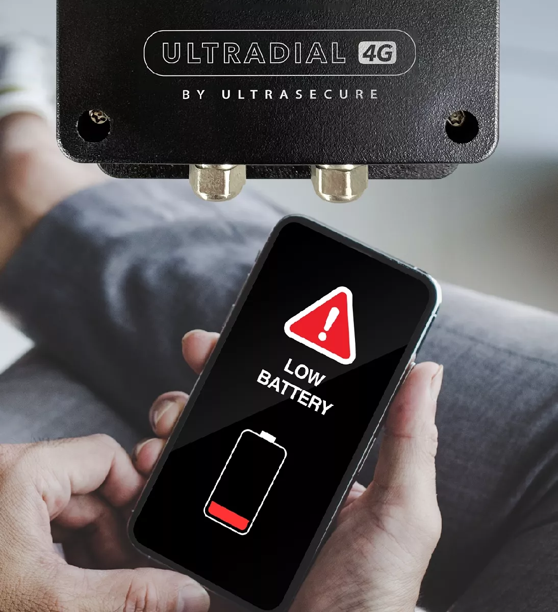 ULTRADIAL "LOW" BATTERY NOTIFICATION